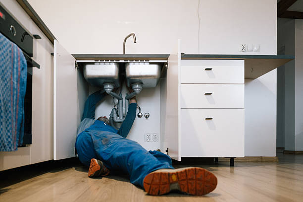 Professional Drain Cleaning technician working in Zoe, KY